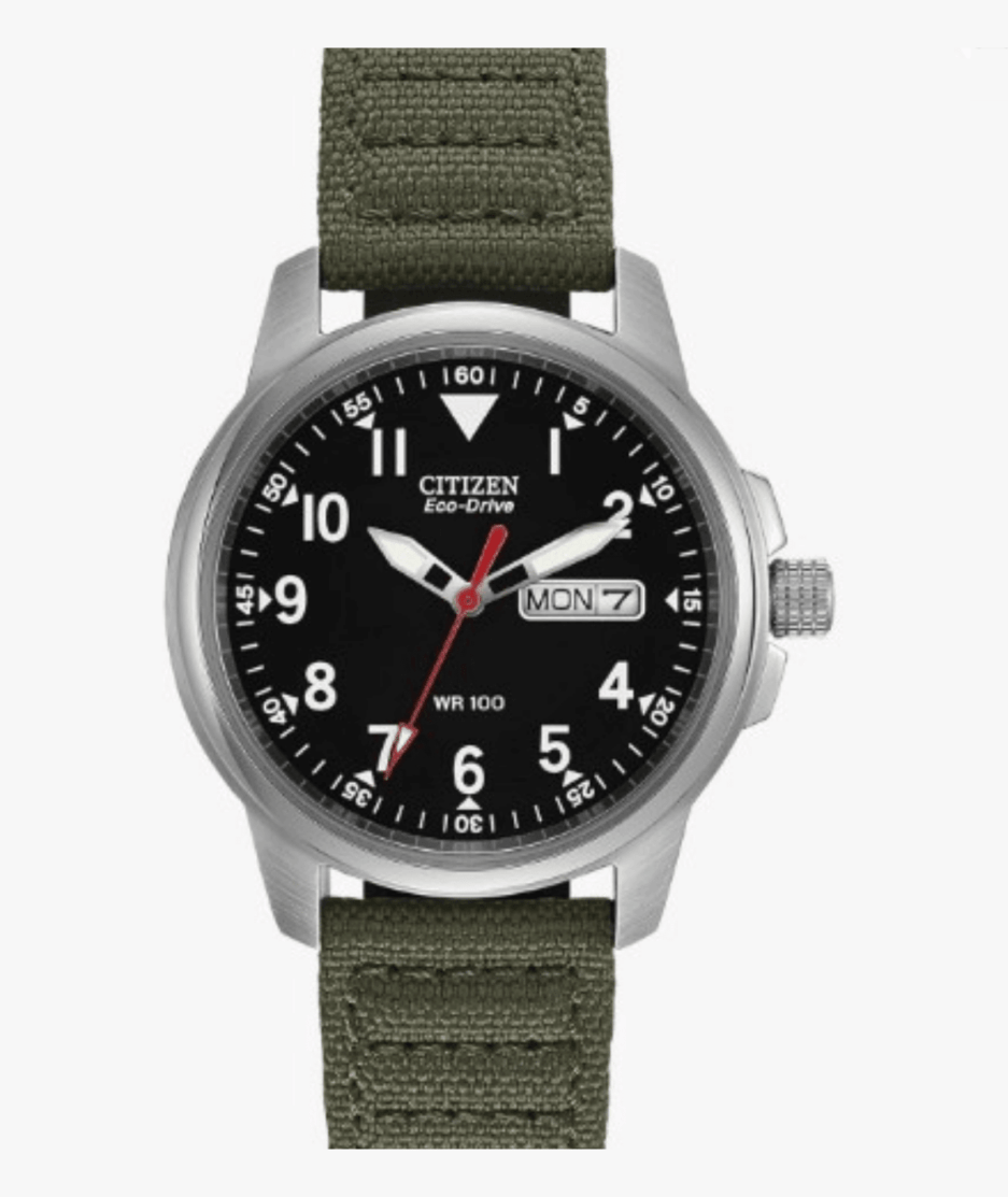 citizen eco drive nylon watch